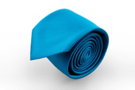 Тёмно-синий шёлковый галстук Manzetti (Италия)