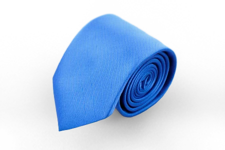 Голубой галстук с текстурой 7,5 см. Manzetti (Италия)