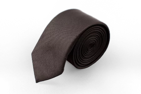 Черный галстук с текстурой Manzetti (Италия)