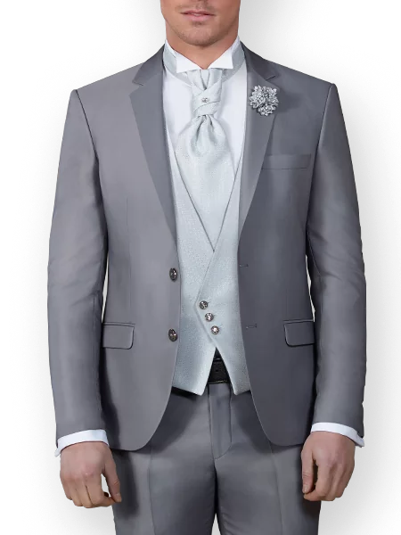Серый костюм Карлитос Manzetti (Италия)