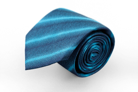 Синий галстук с голубым узором Manzetti (Италия)